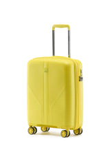 Tosca F-Lite Collection Polypropylene Premium 54cm cabin approved carry-on Trolley case TCA846C-Yellow
