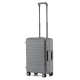 Tosca Vault Collection Clasp style Premium Polypropylene 54cm Carry on TCA219C-Grey