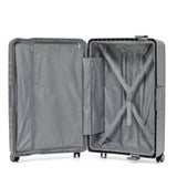 Tosca Vault Collection Clasp Style 77cm Polypropylene Premium Trolley luggage TCA219A-Grey
