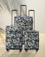 Tosca So-Lite 4.0 Collection soft side 4-wheel carry-on trolley luggage AIR5055C-Golden Palms