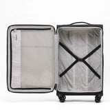 Tosca So-Lite 4.0 Collection 2-Pce set 67cm/54cm Trolley cases AIR5055-2 piece set Black