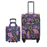 Tosca So-Lite 4.0 Collection 2-Pce set 79cm Suitcase/38cm Underseat AIR5055 - Paisley