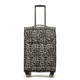Tosca So-lite 4.0 Collection 67cm-H Soft side checked trolley case AIR5055B-Leopard