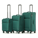 Tosca So-Lite 4.0 Collection Full-set 79/67/54cm Trolley Cases AIR5055-Emerald