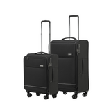 Tosca So-Lite 4.0 Collection 2-Pce set 67cm/54cm Trolley cases AIR5055-2 piece set Black