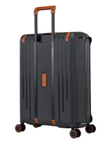 Eminent Vertica Zipperless Checked 76cm Suitcase - Grey