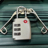 New Zealand Luggage Co Hauraki Collection 66cm Polypropylene trolley case-NZ004B Petrel Green