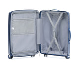 Gino Borelli Kai Iwi Collection 55cm carry on hard side polypropylene trolley case GB2402C Inky Blue