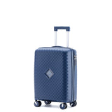 Gino Borelli Kai Iwi Collection 55cm carry on hard side polypropylene trolley case GB2402C Inky Blue