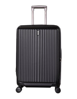 Eminent Alfred Collection 66cm Checked Suitcase KK70B - Black