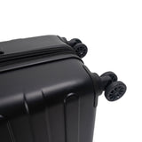 Travel-Lite Rome Collection 68cm-H hard side Checked trolley case TL-68 Black