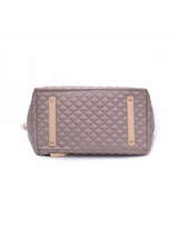 Tosca Metro Collection fashion quilted large travel tote MET980-Magnet