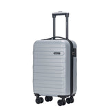Travel-Lite Rome Collection 57cm-H hard side Carry on trolley case TL-57 Silver