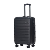 Travel-Lite Rome Collection 68cm-H hard side Checked trolley case TL-68 Black
