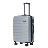 Travel-Lite Rome Collection 68cm-H hard side Checked trolley case TL-68 Silver