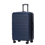 Travel-Lite Rome Collection 78cm-H hard side Checked trolley case TL-78cm Navy