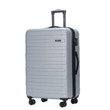 Travel-Lite Rome Collection 78cm-H hard side Checked trolley case TL-78cm Silver