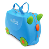 TRUNKI Kids ride-on hard side carry on suitcase T0054-GB01 Terrance Blue