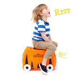 TRUNKI Kids ride-on hard side carry on suitcase T0085-WL01 Tipu Tiger