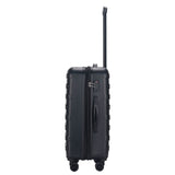 Travel-Lite Rome Collection 68cm-H hard side Checked trolley case TL-68 Black