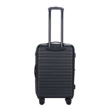 Travel-Lite Rome Collection 68cm-H hard side Checked trolley case TL-68 Black
