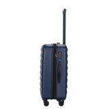 Travel-Lite Rome Collection 68cm-H hard side Checked trolley case TL-68 Navy