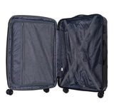Travel-Lite Rome Collection 78cm-H hard side Checked trolley case TL-78-Black