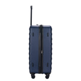 Travel-Lite Rome Collection 78cm-H hard side Checked trolley case TL-78cm Navy