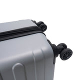 Travel-Lite Rome Collection 78cm-H hard side Checked trolley case TL-78cm Silver