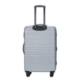 Travel-Lite Rome Collection 78cm-H hard side Checked trolley case TL-78cm Silver