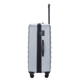 Travel-Lite Rome Collection 78cm-H hard side Checked trolley case TL-78cm Silver