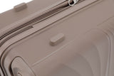 New Zealand Luggage Co Hauraki Collection 55cm Carry-on trolley case in Polypropylene NZ004C-Sand