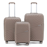 New Zealand Luggage Co Hauraki Collection 2-Pce set 66cm/55cm Trolley cases NZ004-2 Piece set Sand