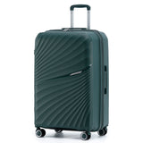 New Zealand Luggage Co Hauraki Collection 76cm Polypropylene trolley case NZ004A-Petrel Green