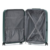 New Zealand Luggage Co Hauraki Collection 76cm Polypropylene trolley case NZ004A-Petrel Green