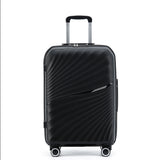 New Zealand Luggage Co Hauraki Collection 66cm Polypropylene Trolley case NZ004B Black
