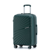New Zealand Luggage Co Hauraki Collection 66cm Polypropylene trolley case-NZ004B Petrel Green