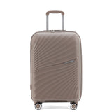 New Zealand Luggage Co Hauraki Collection 66cm Polypropylene Trolley case NZ004B-Sand