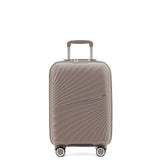 New Zealand Luggage Co Hauraki Collection 55cm Carry-on trolley case in Polypropylene NZ004C-Sand