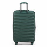 The New Zealand Luggage Co Pilot Collection Polypropylene 76cm Trolley case NZ005A-Petrol