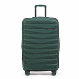 The New Zealand Luggage Co Pilot Collection Polypropylene 76cm Trolley case NZ005A-Petrol