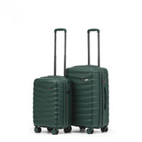 New Zealand Luggage Pilot Collection 2-Pce Polypropylene Luggage set 66cm/55cm NZ005-(Petrol)