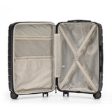 The New Zealand Luggage Co Pilot Collection 55cm Polypropylene carry-on trolley case NZ005C Black