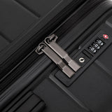 New Zealand Luggage Pilot Collection Polypropylene 76cm Checked Trolley case NZ005A Black