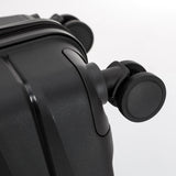 New Zealand Luggage Pilot Collection 2-Pce set 76/55cm Polypropylene Trolley cases NZ005-Black