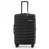The New Zealand Luggage Co Pilot Collection 66cm Polypropylene Checked Trolley case NZ005B-Black