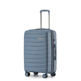 The New Zealand Luggage Co Pilot Collection Polypropylene 66cm Checked Trolley Luggage NZ005B-Slate