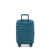 The New Zealand Luggage Co Pilot Collection Polypropylene 55cm Carry-On Trolley NZ005C-Marina Blue