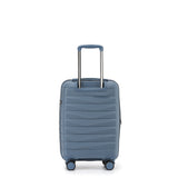 The New Zealand Luggage Co Pilot Collection Polypropylene 55cm Carry-on trolley case NZ005C-Slate