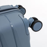 New Zealand Luggage Pilot Collection 2-Pce 66/55cm Polypropylene Trolley case set NZ005 -Slate